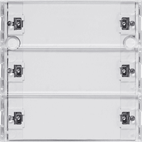 Gira System 55 eNet wandzender 3-v +tekstkader draadloos wit 533300 afbeelding 2