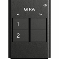 Gira eNet handzender 2-v draadloos antraciet 535210 afbeelding 2