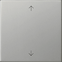 Gira System 55 Taster 1-v S3000 pijlen edelstaal 5361600 afbeelding 2