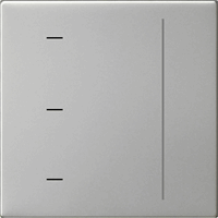 Gira System 55 Taster Touch S3000 edelstaal 5365600 afbeelding 2