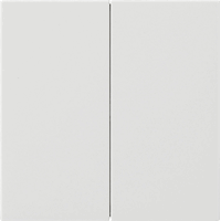 Gira F100 Schakelwip 2-v zuiver wit/S3000 5370112 afbeelding 2