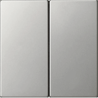 Gira System 55 Schakelwip 2-v edelstaal/S3000 5370600 afbeelding 2
