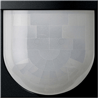 Gira System 55 PIR opzetstuk 12mtr H=2,2mtr standaard zwart mat 5375005 afbeelding 2