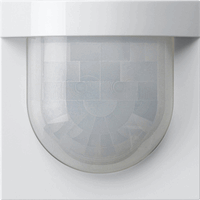 Gira F100 Opzetstuk PIR 12mtr H=2,2mtr standaard zuiver wit 5375112 afbeelding 2
