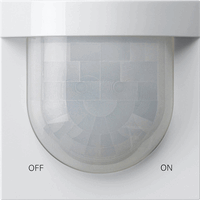 Gira F100 Opzetstuk PIR 12mtr H=2,2mtr komfort zuiver wit 5376112