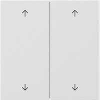 Gira F100 Schakelwip 2-v pijlen zuiver wit 5387112 afbeelding 2