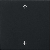 Gira System 55 Wip pijlen zwart mat/S3000 5389005 afbeelding 2