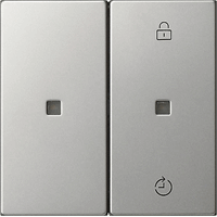 Gira System 55 Taster 2-v eNet Memory controle edelstaal 5493600 afbeelding 2