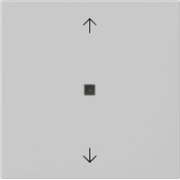 Gira System 55 Taster 1-v eNet pijlen Memory lens grijs mat 5494015 afbeelding 2