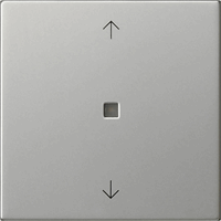 Gira System 55 Taster 1-v eNet pijlen Memory lens edelstaal 5494600 afbeelding 2