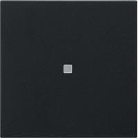 Gira System 55 Taster 1-v eNet Memory lens zwart mat 5495005 afbeelding 2