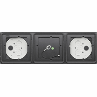 Gira System 106 Opbouwbehuizing 3-v antraciet 5503910 afbeelding 2