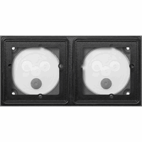 Gira System&nbsp;106 Opbouwbehuizing 2-v verzonken 551200 afbeelding 2