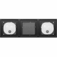 Gira System 106 Opbouwbehuizing 3-v verzonken 551300 afbeelding 2