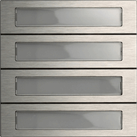 Gira System 106 Belknopmodule 4-v edelstaal V4A 5534914 afbeelding 2