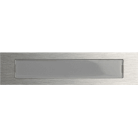 Gira System 106 Belknopmodule 1-v tekstkader edelstaalV4A 5547914 afbeelding 2