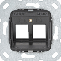 Gira Draagring 2 x Mod.Jack MJ-02 560200 afbeelding 2