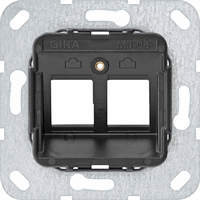 Gira Draagring 2 x Mod.Jack MJ-08 560800 afbeelding 2