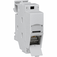 Gira Mod.Jack cat6A connector DIN-rail 574800 afbeelding 2