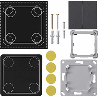 Gira System 55 Montageset EnOcean wandzender 2-v antraciet 823228 afbeelding 2