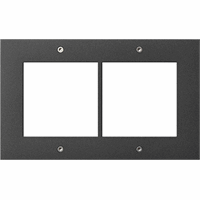 Gira TX_44 Afdekraam 2-v opb. deurstation antraciet 850267 afbeelding 2