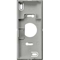 Gira System 55 Montageplaat opb.huisvideostation aluminium 851026 afbeelding 2