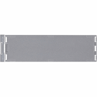 Gira System 55 Insteekeenheid Naambord Deurstation edelstaal 852000 afbeelding 2
