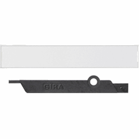 Gira System 106 Tekstvelden set 856800 afbeelding 2