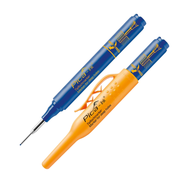 Markeerstift 150/41 tbv diepe gaten blauw