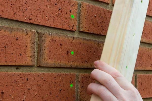 Krijtmarker spray tbv gaten tot 100mm zwart