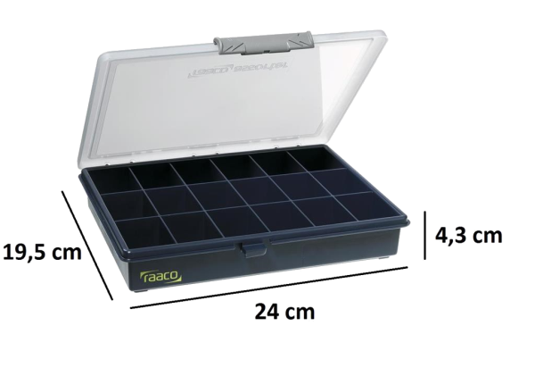 Assortimentsdoos 18 vaste vakken