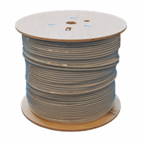 Datakabel U/UTP CAT6 4x2x0,5mm² LSZH grijs (500m)