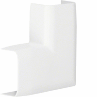 Vlakke hoek LFK 12x20 RAL9016 verkeerswit afbeelding 2