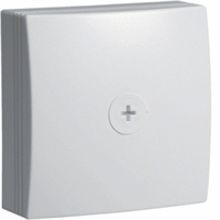 Aftakdoos LFK 75x75mm RAL9016 verkeerswit afbeelding 2