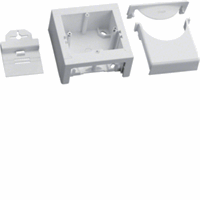 Adapter LFK Berker 60mm RAL9016 verkeerswit afbeelding 2