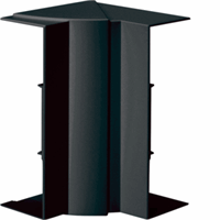 Binnenhoek variabel BR 68x210 RAL9011 zwart afbeelding 2