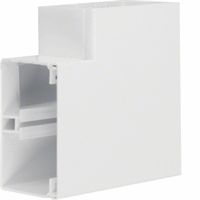 Vlakke hoek FB 80x130 RAL9016 verkeerswit afbeelding 2