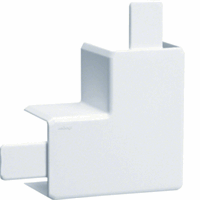 Vlakke hoek LF 40x40 RAL9016 verkeerswit afbeelding 2
