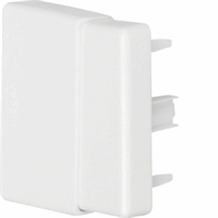 Eindkap LF 60x60 overlappend RAL9016 verkeerswit afbeelding 2
