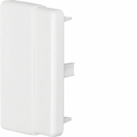 Eindkap LF 60x90 overlappend RAL9016 verkeerswit afbeelding 2