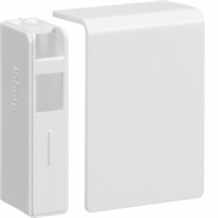 Tehalit eindstuk links/rechts 55mm wit RAL9016 afbeelding 2