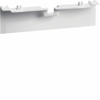 Hager tehalit SL, plintpasstuk voor outlet voor goot 80 MM hoog, verkeerswit - SL20080A9016