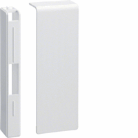 Eindkap SL L/R 115mm RAL9016 verkeerswit afbeelding 2