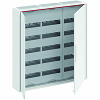 Installatiekast 5x3 DIN-rail 800x800x160mm wit afbeelding 2