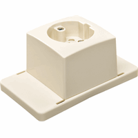 ABB HAF Lasdoosdeksel tbv 3611 incl. 1v perilex contactdoos met RA 3611W1-PS