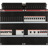 ABB HAF HE-H44.C5.C19-44+222-0.80+44.44.43 Groepenkast 3-fasen 13 groepen afbeelding 2