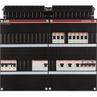 ABB HAF HE-H44.C6.C19-44+222-0.80+43.43.42 Groepenkast 3-fasen 10 groepen afbeelding 2