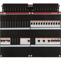 ABB HAF HE-H44.C6.C19-44+222-0.80+44.44.44 Groepenkast 3-fasen 14 groepen afbeelding 2