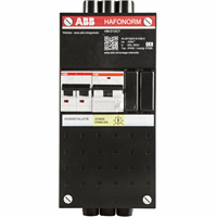 ABB HAF HM-D12C.7 KAST PV 3P B25 0.3A +B40 1P+N