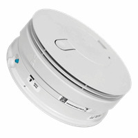 Rookmelder 230V+9V backup incl. RF-sokkel wit